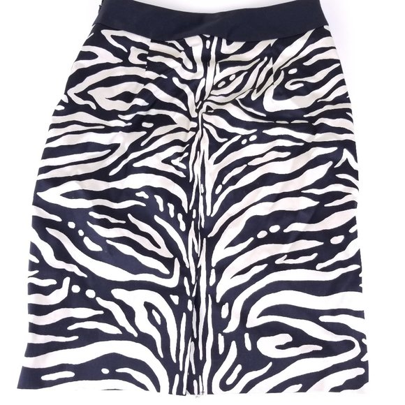NWT The Limited Zebra Stripe Skirt Size 4 - Picture 2 of 4